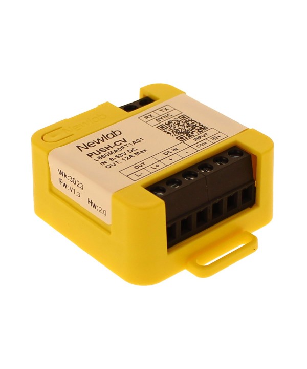 NEWLAB PUSH-CV Led Dimmer 12V 24V 48V 12A Con Pulsante N.O. 0-10V 1-10V Potenziometro Master e Slave