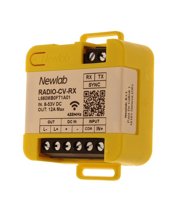 RADIO-CV-RX Ricevitore RF Led Dimmer 12V 24V 48V 12A Ingresso Radio Master Slave Fino Massimo 255 RX