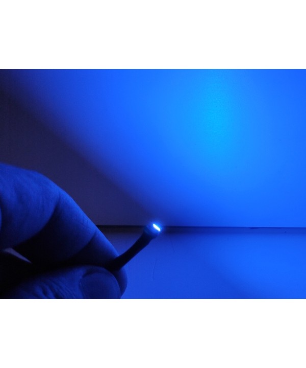 10 Pezzi Micro Mini Lampada Led Con Filo 12V Smd 3528 Colore Blue Luci Spia Per Auto Jeep