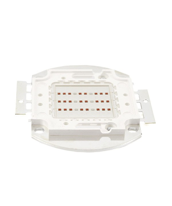 Led Cob 30W Coltivazione Piante e Fiori Grow Led Chip 1050mA DC 22-25V Spettro 440nm-660nm Per Fiorai Agricoltori