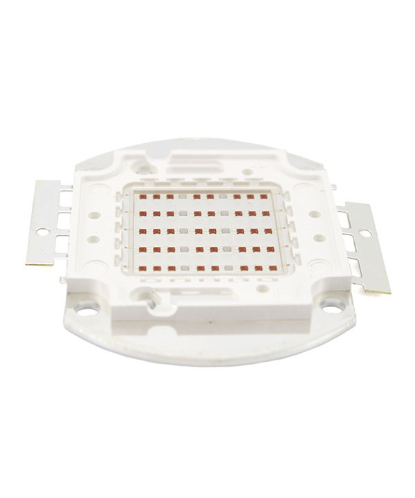 Led Cob 50W Coltivazione Piante e Fiori Grow Led Chip 1750mA DC 22-25V Spettro 440nm-660nm Per Fiorai Agricoltori