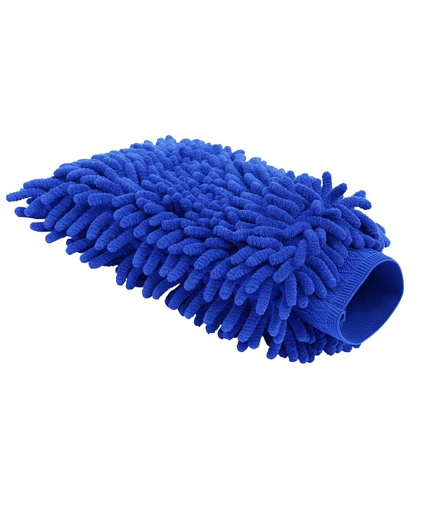 Spugna Guanto In Microfibra Per Lavaggio Auto Doppia Faccia Professionale 30X20cm
