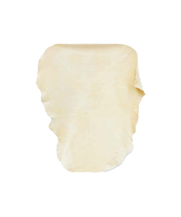 Spugna Panno Vera Pelle di Daino Camoscio Scamosciata Forma Irregolare Misura 30X60cm