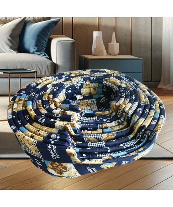Cucce Termica Morbide per Animali Domestici Set da 10 Pezzi in Misure Diverse da 28-63cm Fondo Antiscivolo Modello Blu3198