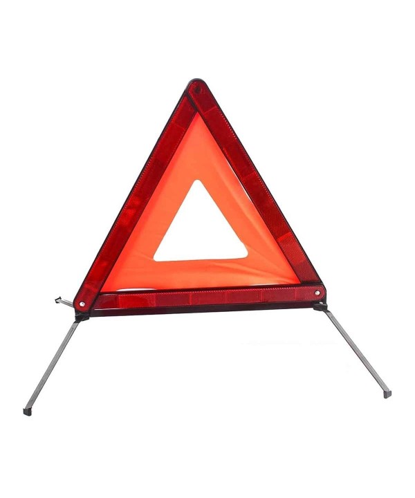 Triangolo Emergenza Auto Pieghevole Compattto Per Emergenza Stradale Omologato E9 27R033936