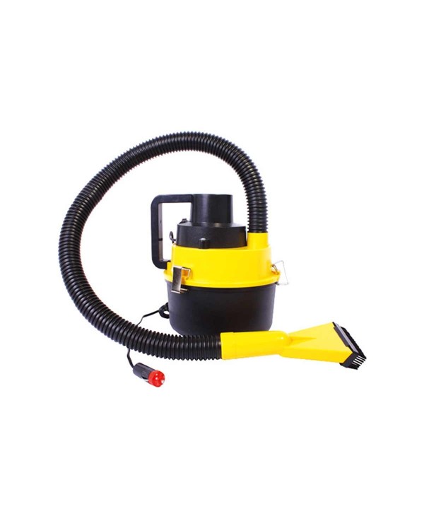 Aspirapolvere per Auto DC12V con Potenza di 60W Alimentato da Presa Accendisigari 3m di Cavo Coperchio Anteriore Trasparente e Filtro Rimovibile Gonfiare Giocattoli e Letti Gonfiabili 25x22x22cm