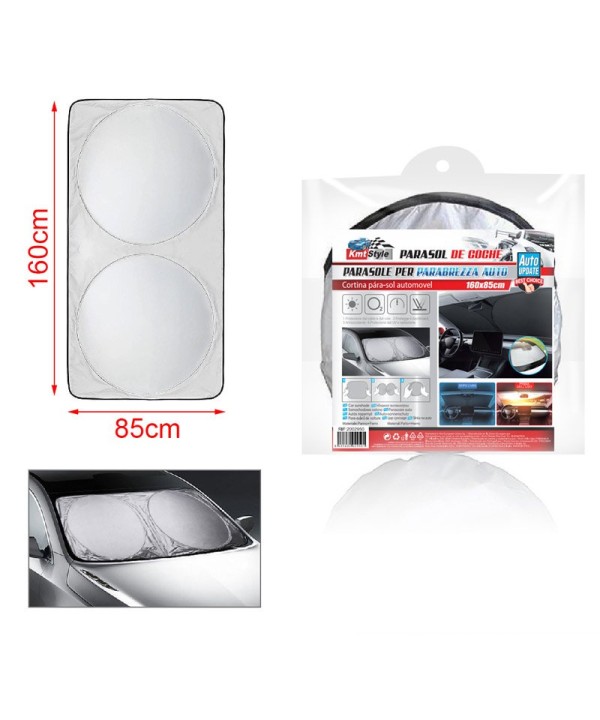Parasole Parabrezza Interno Auto 160X85cm Pieghevole
