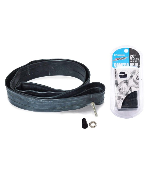 Camera d'Aria per Bici 20'' 20 X 1.75-2.1 Valvola Presta 47mm