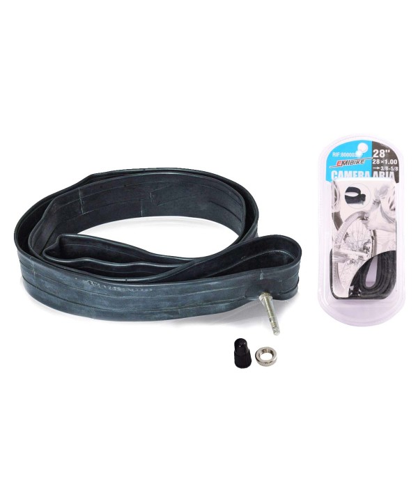 Camera d'Aria per Bici 28'' 28 X 1.00 - 3/8-5/8 Valvola Presta 37mm