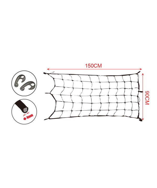 Rete Portabagagli Elastica 90x150cm