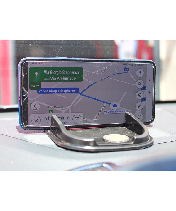 Tappetino In Silicone Da Cruscotto Antiscivolo Porta Cellulare Porta Oggetti Piccoli Da Auto