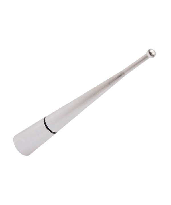 Antenna Auto 10cm Per Autoradio FM AM Con 2 Adattatori M5 M6 Universale Colore Argento