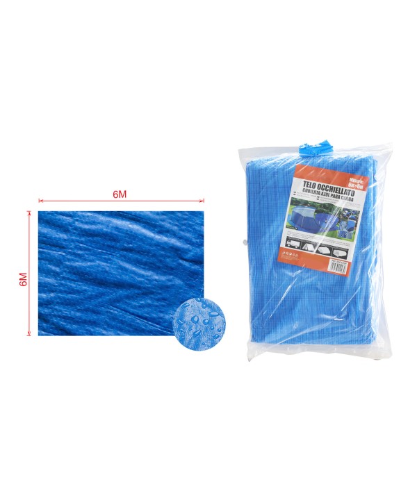 Telo Telone Occhiellato Leggero 65g/mq 6X6M