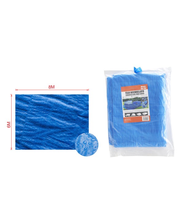 Telo Telone Occhiellato Leggero 65g/mq 6X8M