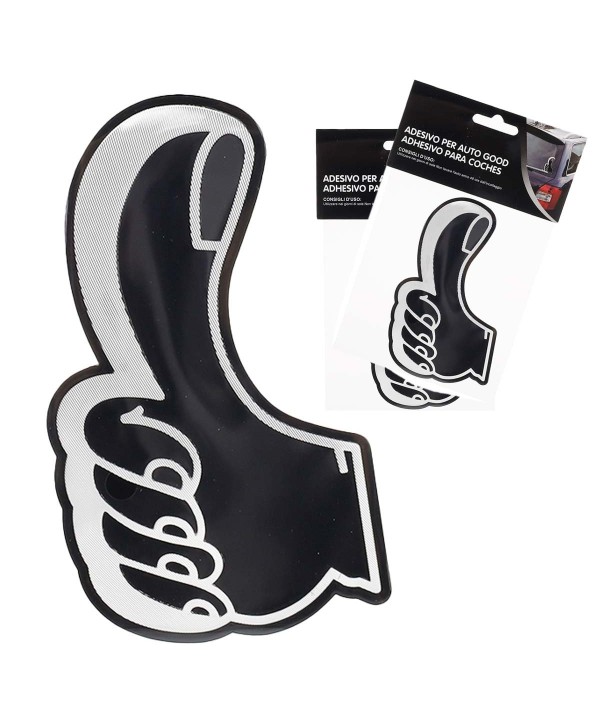 2 PZ Adesivo per Auto Forma Mano OKAY 10x6 cm Resistente all' Autolavaggio Per Auto Scooter Camion