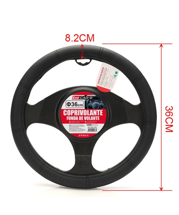 Coprivolante in Pelle Sintetica Traforata - Dimensioni 36x8,2 cm