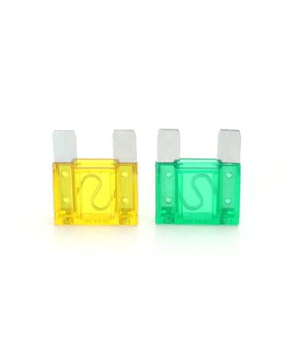 2 Fusibili Piatti Grande Maxi Reed 20A+30A 34,2X29,2X8,9mm