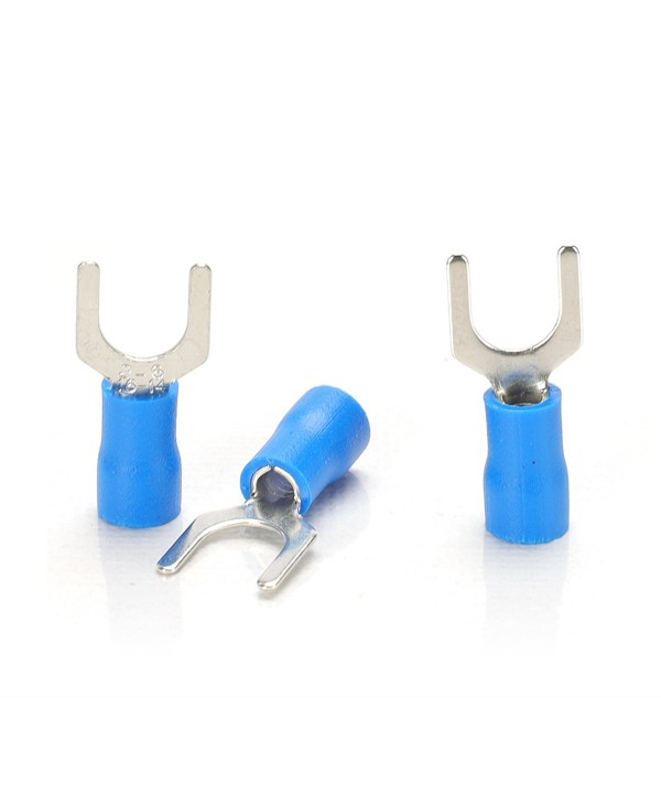 Kit 10 Pezzi Terminale Capocorda a U Preisolati (Colore Blu)