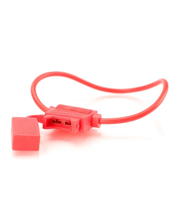 Portafusibile per Auto Anti-Acqua, Per Fusibili Fino a 32V 30A.Filo con un Diametro di 1 mm, Isolamento Rinforzato con Diametro Esterno 4mm