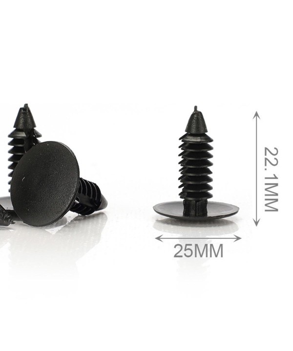 Set da 20 Pezzi di Clip in Plastica a Pressione, Dimensione 18x23mm
