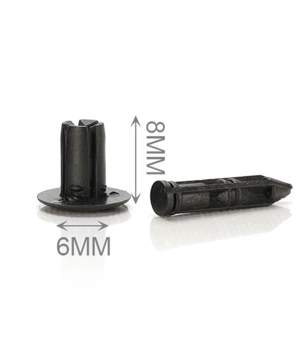 Kit 20 Pezzi Clip in Plastica per Fissaggio plastiche auto