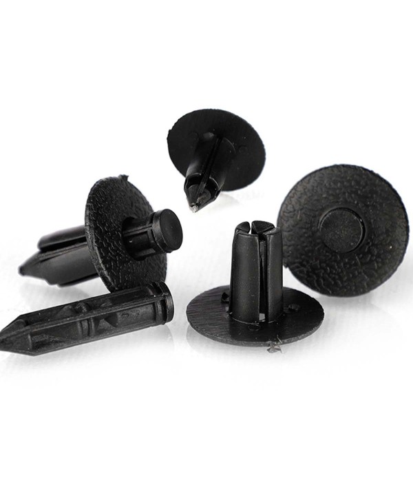 Kit 20 Pezzi Rivetti in Plastica con Fissaggio a Pressione