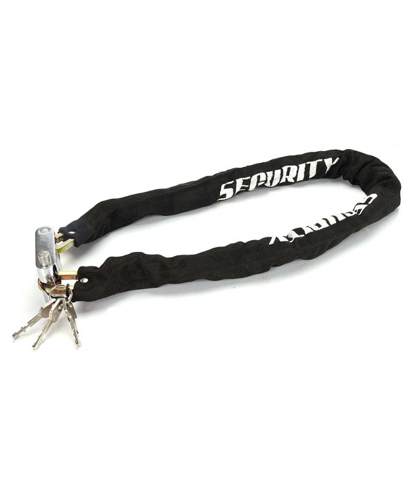 Catena 8X960mm Antifurto con Lucchetto Antiscasso per Moto Scooter Bici 3 Chiavi Incluso