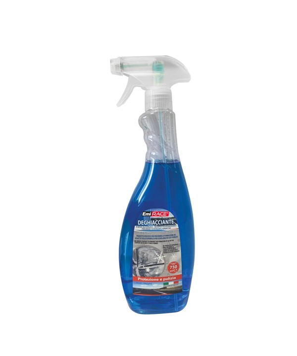 Deghiacciante 750ml Spray Antigelo Sbrinante per Parabrezza Made In Italy