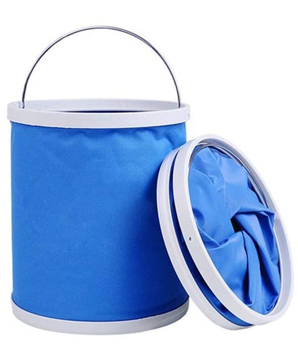 Secchio Pieghevole Benna Richiudibile Portatile Capacit&agrave; 11 Litri