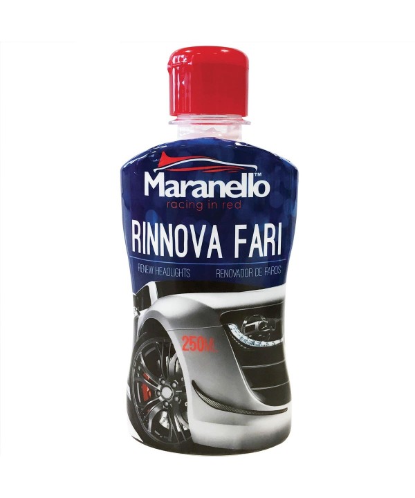 Maranello Rinnova Fari, Lucida i Fanali, Ripristina la Trasparenza, Migliora la visibilità 250 ml