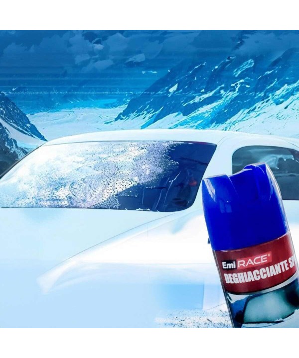 Spray Deghiacciante Istantaneo per Parabrezza Auto 200 ML Made In Italy
