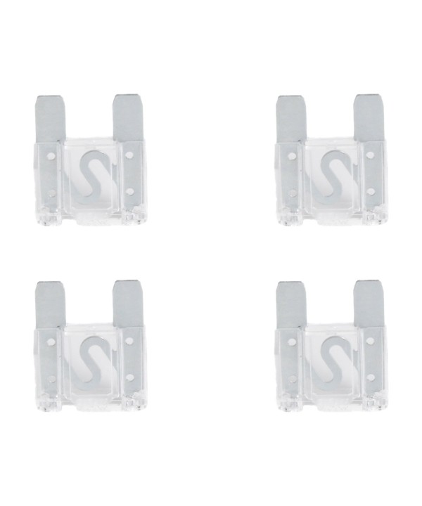 4 Pezzi Fusibile Standard da 80A per Auto Moto Camion Camper 34.29mmx29.21mm