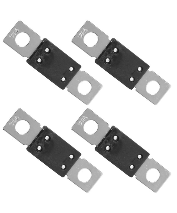 4 Pezzi Fusibile ad Alta Corrente 125A per Auto Camion Veicoli da Costruzione Autobus Foro Fusibile 50mm 2cmx7.1cm