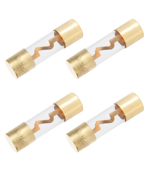 4 Pezzi Fusibili in Vetro per Audio e Video Auto Camion Camper 20A Diametro 10mm x 38cm