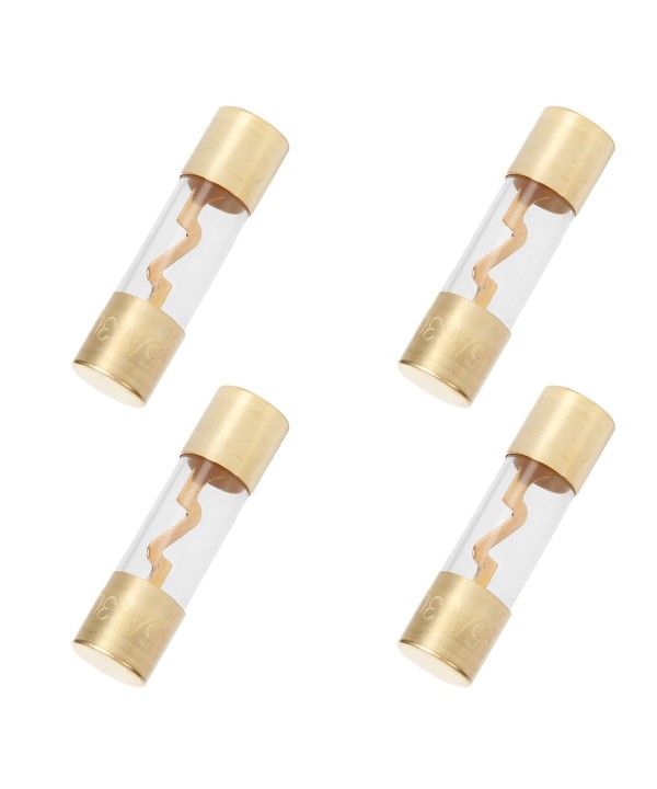 4 Pezzi Fusibili in Vetro per Audio e Video Auto Camion Camper 30A Diametro 10mm x 38cm
