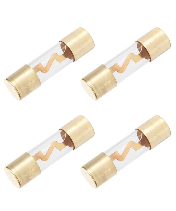 4 Pezzi Fusibili in Vetro per Audio e Video Auto Camion Camper 60A Diametro 10mm x 38cm