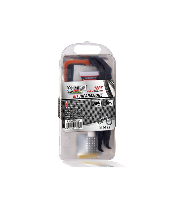 Kit Riparazione Camera D Aria Bici Da 12 Pezzi