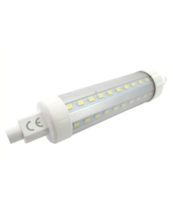 Lampada Led R7S 10W 360 Gradi RX7S Super Slim Lineare 118mm Caldo 3000K 1100 Lumen 220V SKU-4369