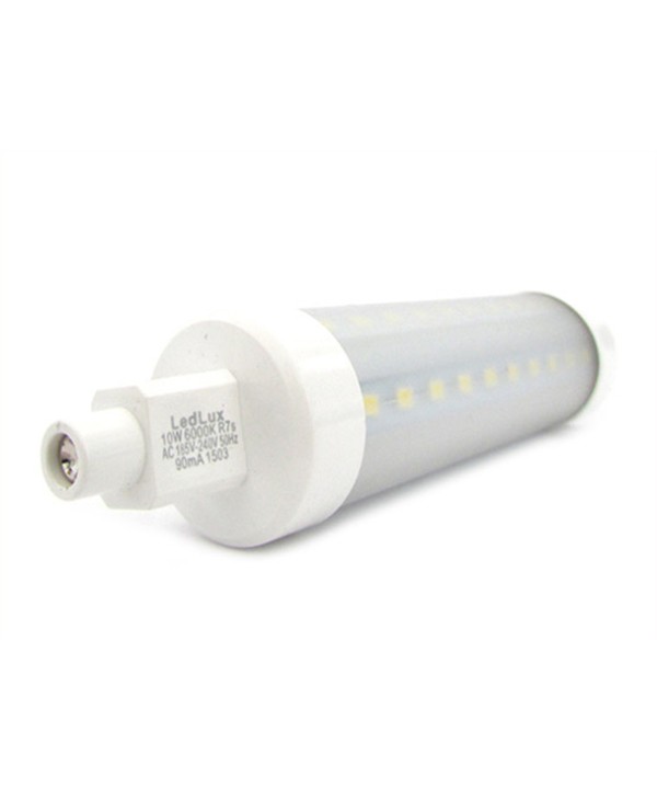Lampada Led R7S 10W 360 Gradi RX7S Super Slim Lineare 118mm Freddo 6000K 1200 Lumen 220V SKU-4390