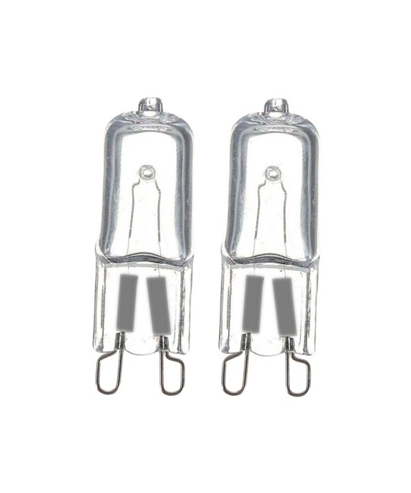 2 PZ Lampade Alogena Dimmerabile G9 42W 630 Lumen Bianco Caldo 2800K