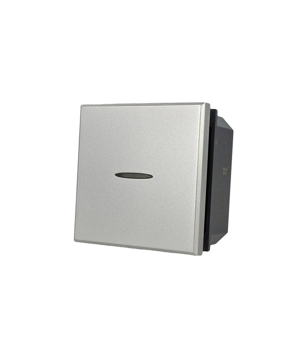 SANDASDON Deviatore Assiale 2M 1P 16A Silver Compatibile Con Bticino Axolute