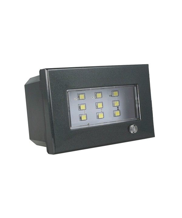 SANDASDON Segnapasso Led 3M Emergenza Nero Compatibile Con Bticino Axolute