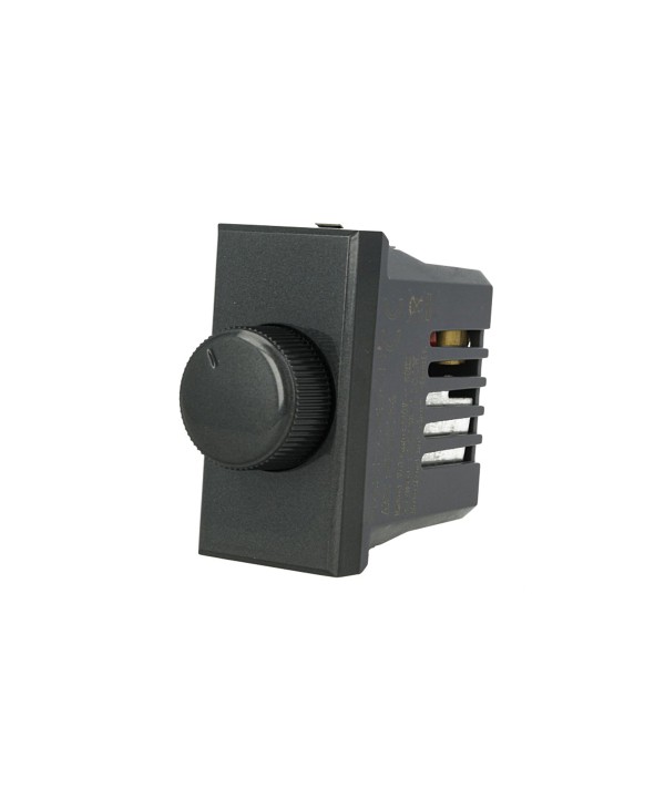 SANDASDON Regolatore A Manopola 220V Nero Compatibile Con Bticino Axolute