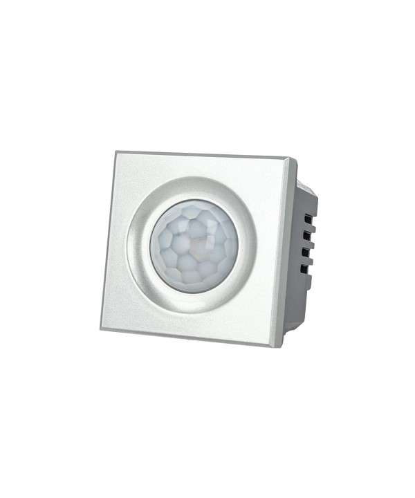 SANDASDON Sensore Movimento PIR 2M Silver Compatibile Con Bticino Axolute