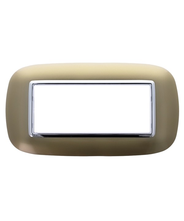 SANDASDON Placca Oval 6M Bronzo Compatibile Con Con Bticino Axolute