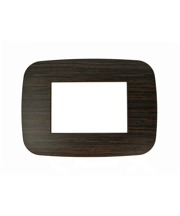 SANDASDON Placca Futura 3M Legno Wenge Compatibile Con Bticino Axolute