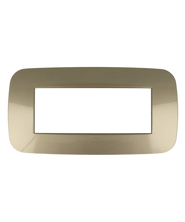 SANDASDON Placca Futura 6M Bronzo Compatibile Con Con Bticino Axolute