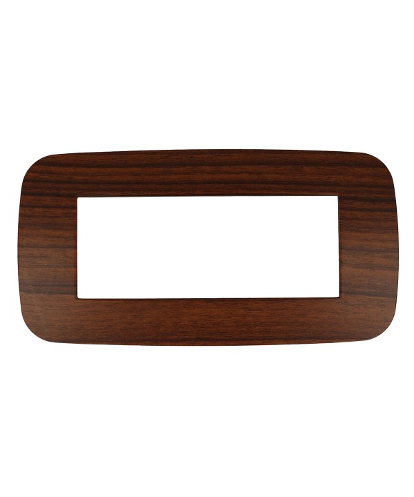SANDASDON Placca Futura 6M Radica Compatibile Con Con Bticino Axolute