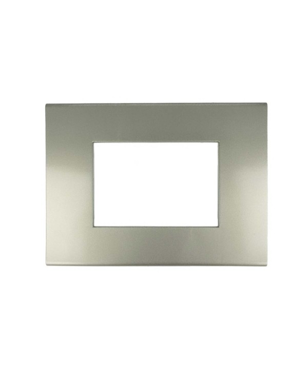 SANDASDON Placca Flat Slim Sottile 3M Titanio Compatibile Con Bticino Axolute Air