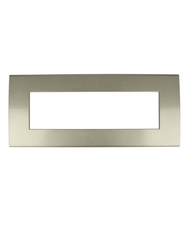 SANDASDON Placca Flat Slim Sottile 6M Bronzo Compatibile Con Bticino Axolute Air